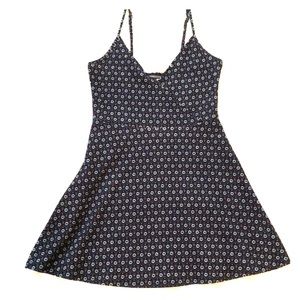 Aeropostale spaghetti strap patterned mini dress